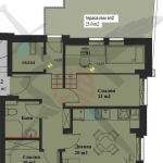 Тристаен апартамент в София, Банишора - 82 кв.м за 2297 €/кв.м - Снимка #1