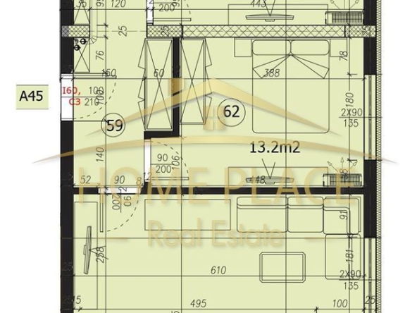 Тристаен апартамент в Варна, Владислав Варненчик - 94 кв.м за 1096 €/кв.м - Снимка #1