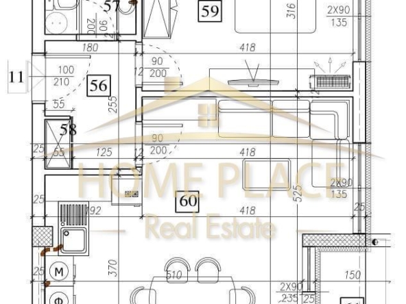Двустаен апартамент в Варна, Владислав Варненчик - 68 кв.м за 1187 €/кв.м - Снимка #1