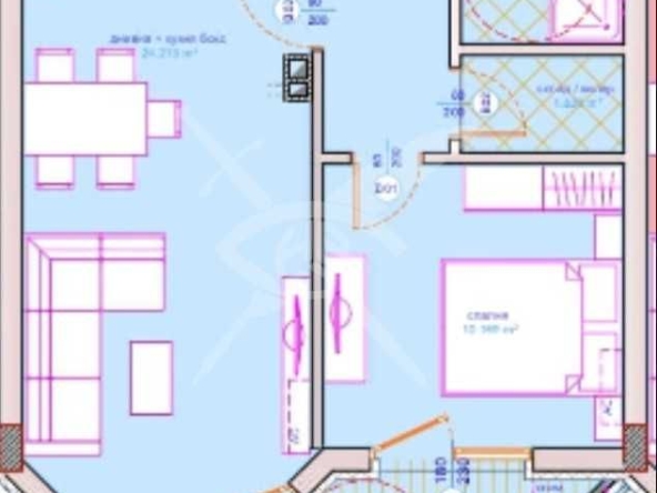 Двустаен апартамент в Бургас, Сарафово - 69 кв.м за 1295 €/кв.м - Снимка #1