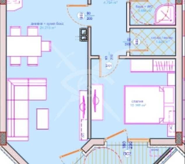 Двустаен апартамент в Бургас, Сарафово - 69 кв.м за 1295 €/кв.м - Снимка #1