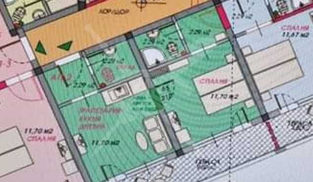 Двустаен апартамент в с. Варвара, Област Бургас - 70 кв.м за 1043 €/кв.м - Снимка #1