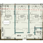 Тристаен апартамент в Търговище, Вароша - 88 кв.м за 1102 €/кв.м - Снимка #1