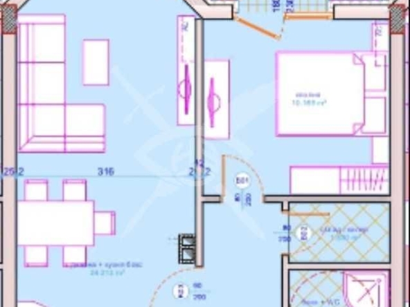 Двустаен апартамент в Бургас, Сарафово - 69 кв.м за 663 €/кв.м - Снимка #1