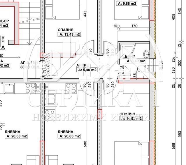 Четиристаен апартамент в Благоевград, Идеален център - 102 кв.м за 1324 €/кв.м - Снимка #1