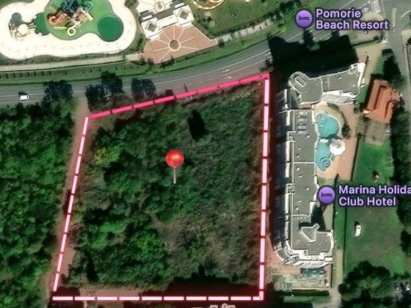 Парцел в Поморие - 5000 кв.м за 180 €/кв.м - Снимка #1