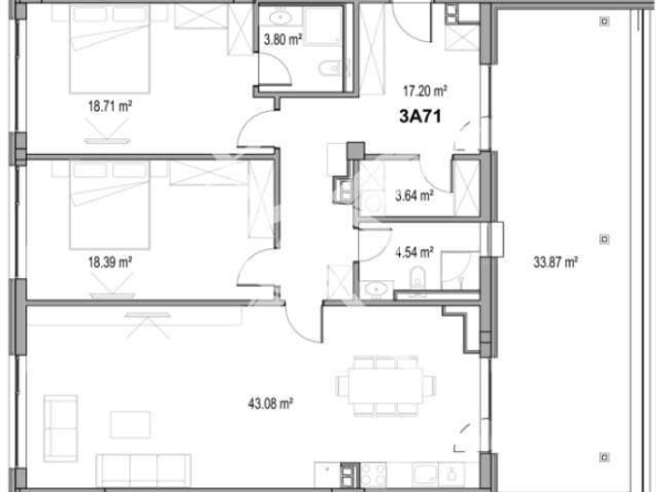Тристаен апартамент в Пловдив, Христо Смирненски - 191 кв.м за 2335 €/кв.м - Снимка #1