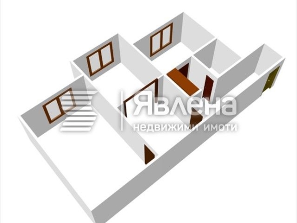 Тристаен апартамент в Стара Загора, Център - 80 кв.м за 1088 €/кв.м - Снимка #1