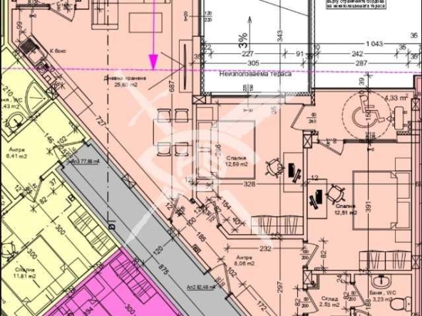 Тристаен апартамент в Бургас, Зорница - 85 кв.м за 1020 €/кв.м - Снимка #1