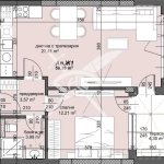 Двустаен апартамент в Пловдив, Тракия - 73 кв.м за 1253 €/кв.м - Снимка #1