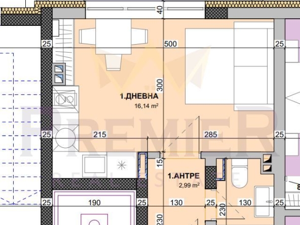 Ателие в Варна, Виница - 30 кв.м за 2000 €/кв.м - Снимка #1