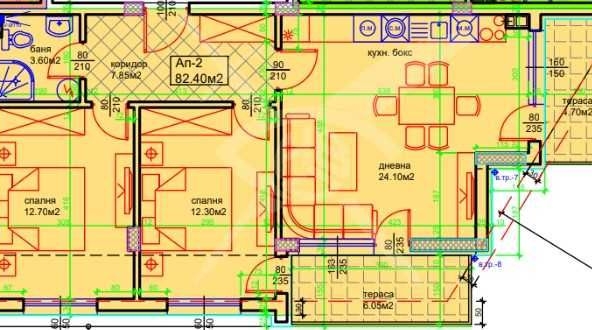 Тристаен апартамент в Асеновград - 96 кв.м за 806 €/кв.м - Снимка #1