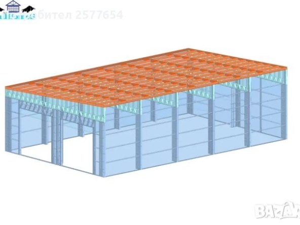 Дава се под наем Склад в Благоевград, Освобождение - 225 кв.м за 510 € - Снимка #1