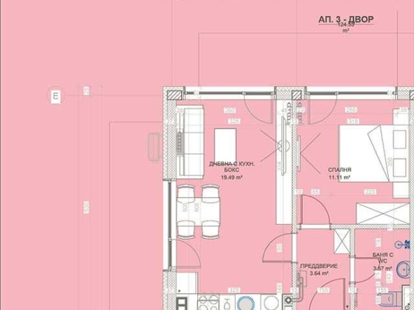 Двустаен апартамент в София, Малинова долина - 46 кв.м за 2827 €/кв.м - Снимка #1