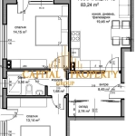 Тристаен апартамент в с. Кранево, Област Добрич - 100 кв.м за 785 €/кв.м - Снимка #1