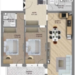 Тристаен апартамент в Пловдив, Христо Смирненски - 104 кв.м за 928 €/кв.м - Снимка #1