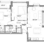 Тристаен апартамент в Пловдив, Христо Смирненски - 113 кв.м за 1653 €/кв.м - Снимка #1