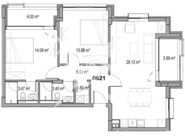 Тристаен апартамент в Пловдив, Христо Смирненски - 113 кв.м за 1653 €/кв.м - Снимка #1