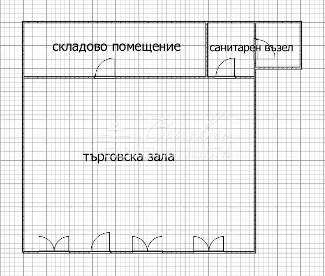 Магазин в Шумен, Болницата - 40 кв.м за 1750 €/кв.м - Снимка #1