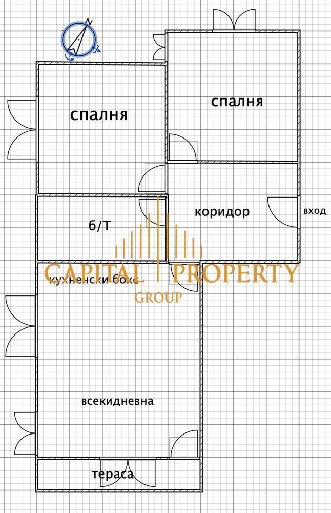 Тристаен апартамент в Варна, Виница - 90 кв.м за 1056 €/кв.м - Снимка #1