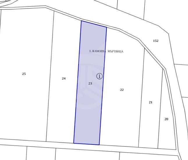 Парцел в с. Куртово Конаре, Област Пловдив - 3229 кв.м за 3 €/кв.м - Снимка #1
