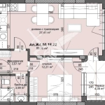 Двустаен апартамент в Пловдив, Тракия - 73 кв.м за 1253 €/кв.м - Снимка #1