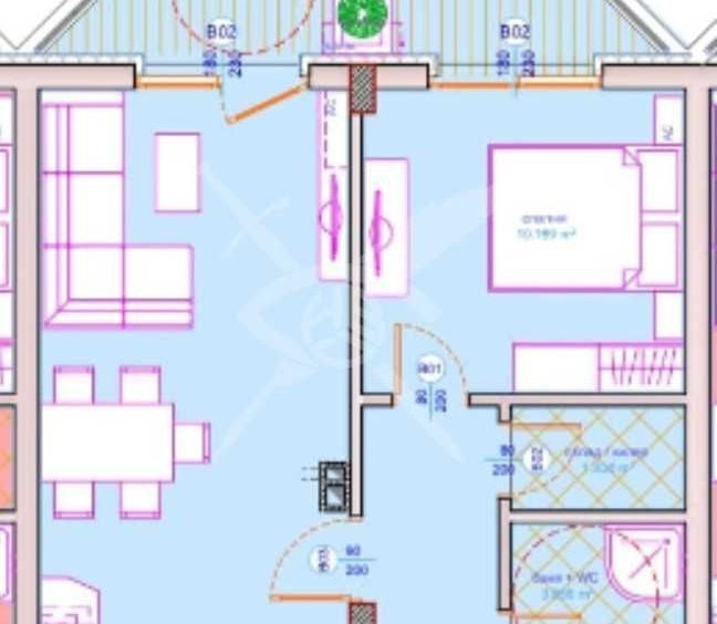 Двустаен апартамент в Бургас, Сарафово - 69 кв.м за 1340 €/кв.м - Снимка #1