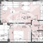 Двустаен апартамент в Пловдив, Тракия - 73 кв.м за 1409 €/кв.м - Снимка #1
