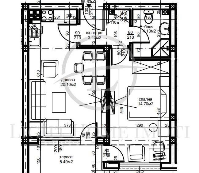 Двустаен апартамент в Пловдив, Кючук Париж - 67 кв.м за 1230 €/кв.м - Снимка #1