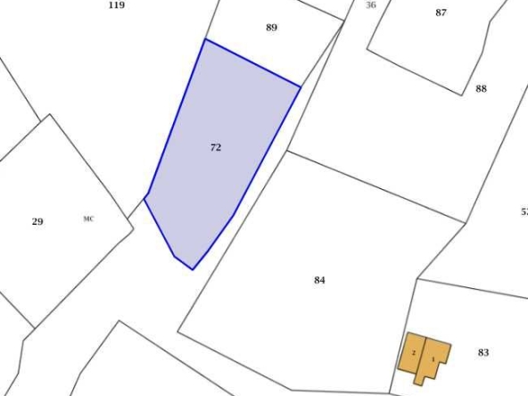 Парцел в с. Извор, Област Пловдив - 513 кв.м за 24 €/кв.м - Снимка #1