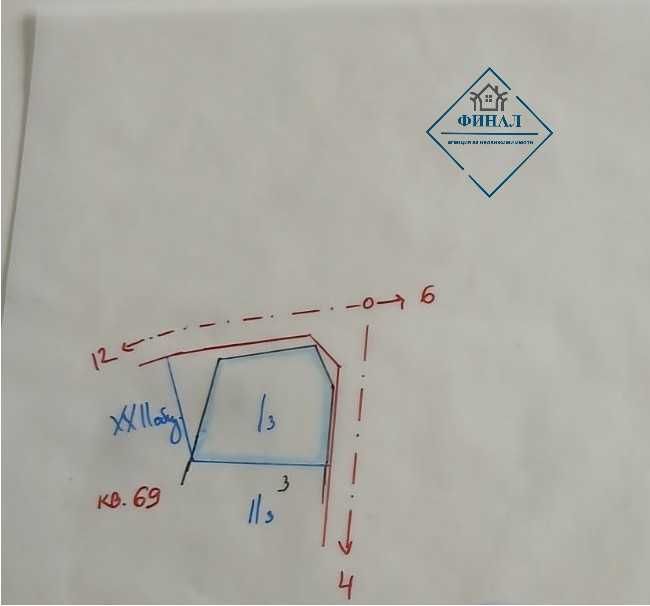 Парцел в с. Ветрино, Област Варна - 884 кв.м за 12 €/кв.м - Снимка #1