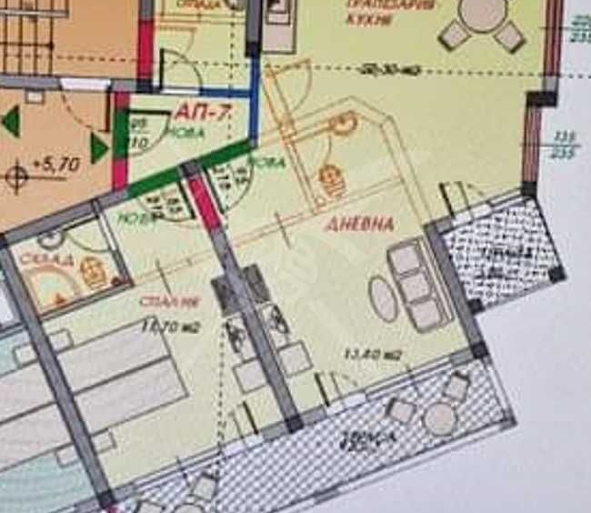 Двустаен апартамент в с. Варвара, Област Бургас - 70 кв.м за 872 €/кв.м - Снимка #1