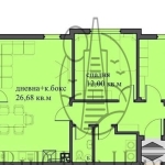 Тристаен апартамент в Варна, м-т Пчелина - 102 кв.м за 1350 €/кв.м - Снимка #1