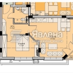 Двустаен апартамент в Бургас, Меден рудник - зона В - 77 кв.м за 751 €/кв.м - Снимка #1