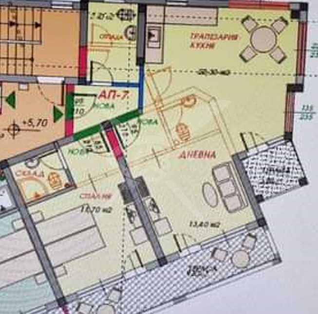 Двустаен апартамент в с. Варвара, Област Бургас - 70 кв.м за 1058 €/кв.м - Снимка #1