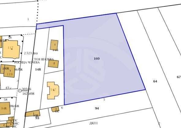 Парцел в Пловдив, Прослав - 5435 кв.м за 100 €/кв.м - Снимка #1