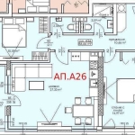 Тристаен апартамент в Пловдив, Център - 94 кв.м за 1504 €/кв.м - Снимка #1