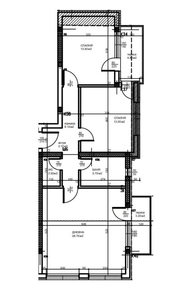 Тристаен апартамент в Пловдив, Тракия - 106 кв.м за 630 €/кв.м - Снимка #1
