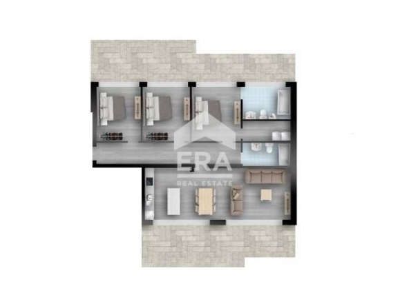 Четиристаен апартамент в к.к. Св.Св. Константин и Елена - 161 кв.м за 2546 €/кв.м - Снимка #1