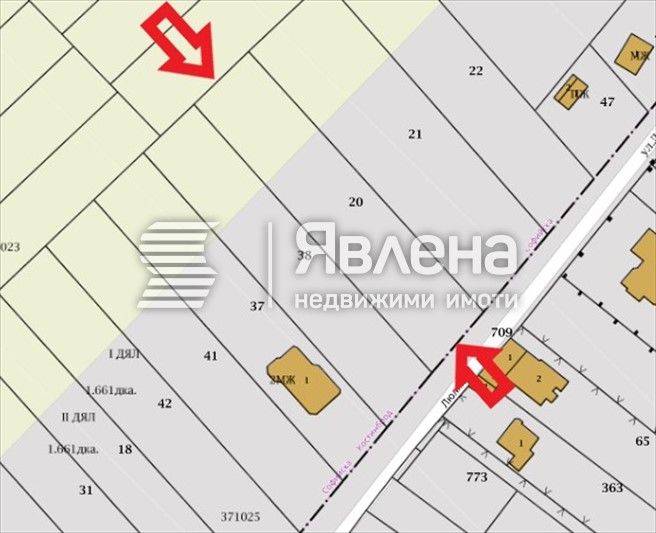 Парцел в с. Житен, Област София-град - 1802 кв.м за 62 €/кв.м - Снимка #1