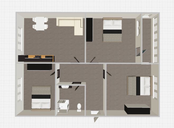 Тристаен апартамент в Перник, Изток - 89 кв.м за 1012 €/кв.м - Снимка #1