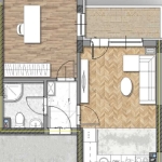 Двустаен апартамент в София, Овча купел 1 - 55 кв.м за 1971 €/кв.м - Снимка #1