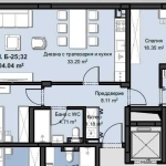 Тристаен апартамент в Пловдив, Христо Смирненски - 129 кв.м за 1302 €/кв.м - Снимка #1