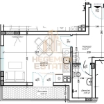 Едностаен апартамент в Варна, Възраждане 3 - 54 кв.м за 1047 €/кв.м - Снимка #1