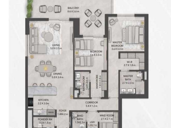 Тристаен апартамент в София, Младост 4 - 115 кв.м за 1461 €/кв.м - Снимка #1