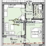 Двустаен апартамент в Варна, Изгрев - 64 кв.м за 1405 €/кв.м - Снимка #1