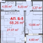 Двустаен апартамент в Бургас, Славейков - 79 кв.м за 904 €/кв.м - Снимка #1