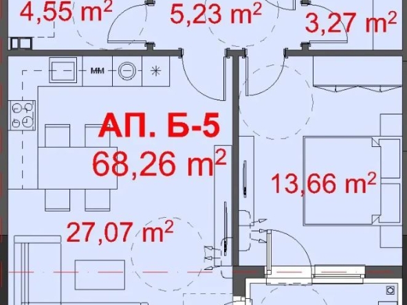 Двустаен апартамент в Бургас, Славейков - 79 кв.м за 904 €/кв.м - Снимка #1
