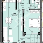 Двустаен апартамент в Пловдив, Кършияка - 67 кв.м за 548 €/кв.м - Снимка #1