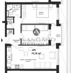 Тристаен апартамент в Пловдив, Кършияка - 86 кв.м за 925 €/кв.м - Снимка #1